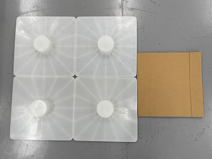 改善後の梱包で不要になった材料