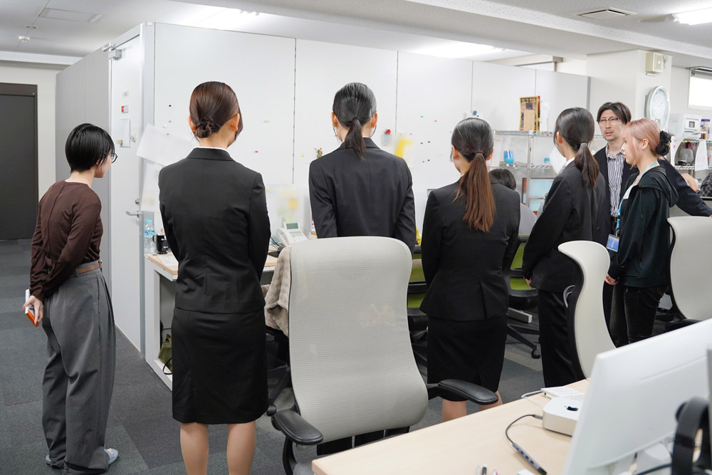 フューネラル事業部（広島）での職場見学